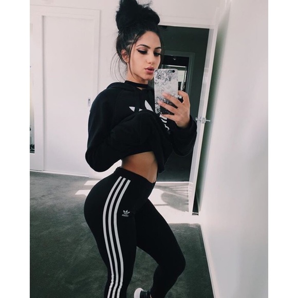 Adidas ORIGINAL SEXY 3-Stripe Fitted Leggings - Picture 6 of 9